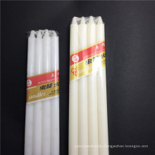 8PCS Packed Yellow White Candle Hot Sale to Haiti